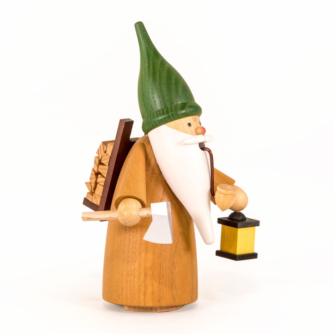 Räucherfigur Holzsammlerwichtel Räucherfigur Holzsammlerwichtel