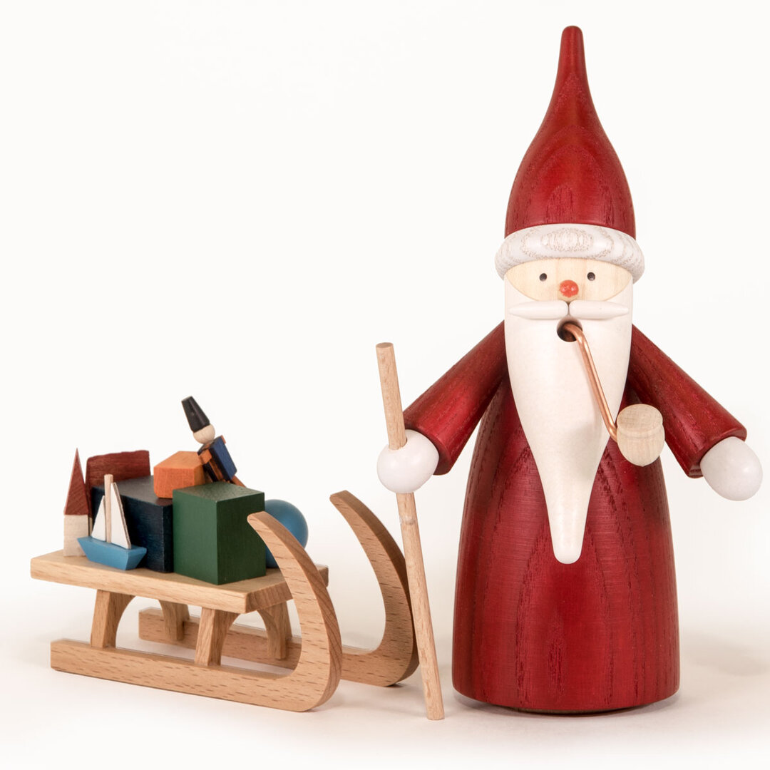 Weihnachtswichtel mit Schlitten Weihnachtswichtel mit Schlitten