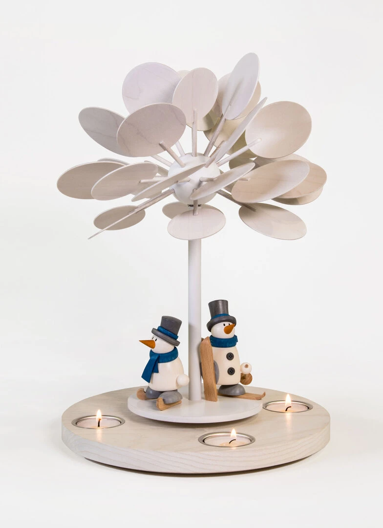 Jahreszeitenbaum Winterzauber mit Schneemännern