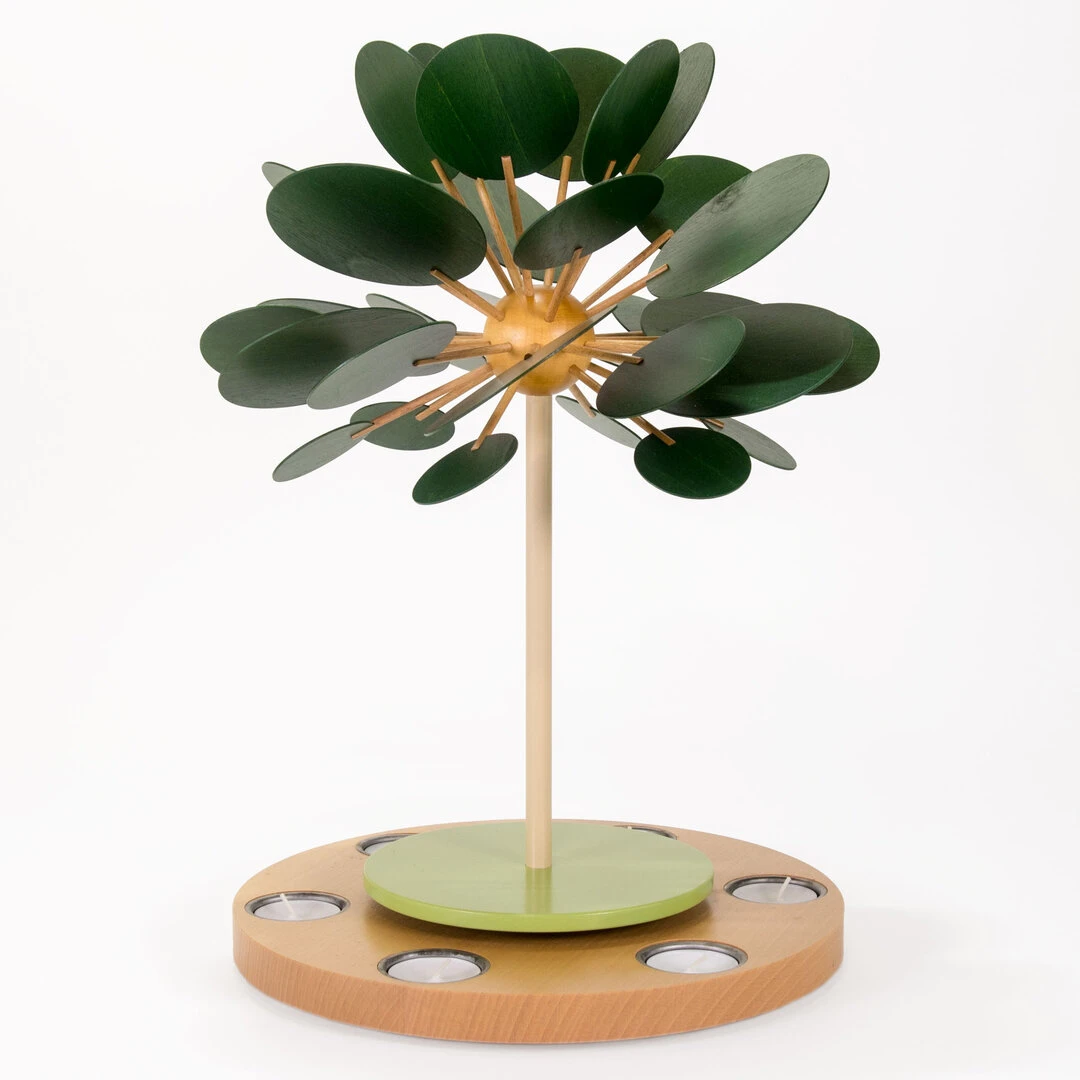 Mittlere Teelichtpyramide SommerTraum