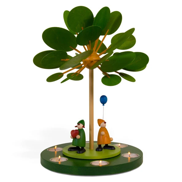 Teelichtpyramide Wärmespiel Jahreszeitenbaum Teelichtpyramide Wärmespiel Jahreszeitenbaum