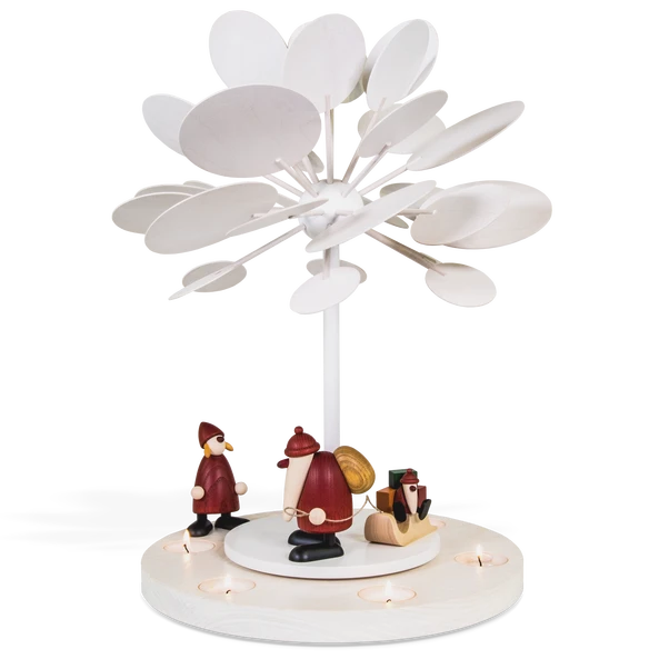 Teelichtpyramide Wärmespiel Jahreszeitenbaum Teelichtpyramide Wärmespiel Jahreszeitenbaum