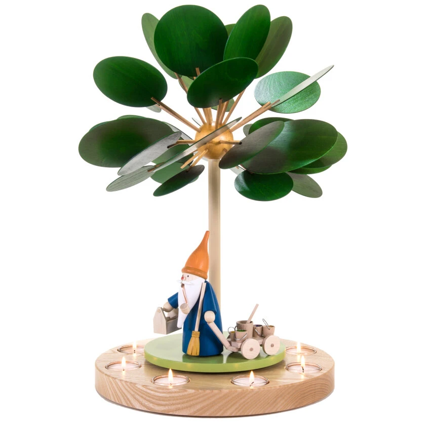 Teelichtpyramide Wärmespiel Jahreszeitenbaum Teelichtpyramide Wärmespiel Jahreszeitenbaum